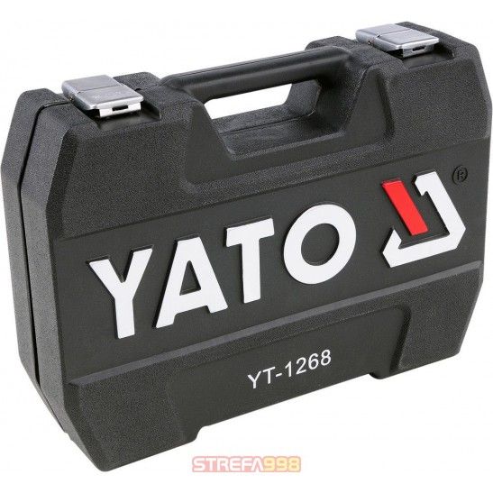 YATO ZESTAW NARZĘDZIOWY 94 SZT. 1/4"+1/2" YT-1268 -  Narzędzie warsztatowe