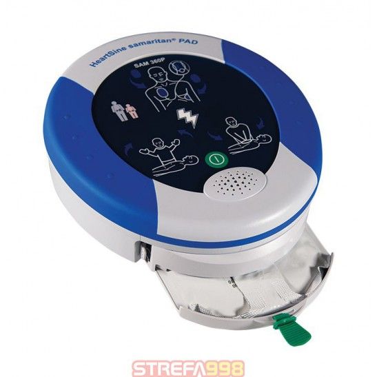 Defibrylatory AED Samaritan PAD 360 P - Bateria zintegrowana z elektrodami  -   Defibrylatory AED