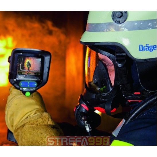 Dräger UCF® 9000 -  Dodatkowy obiektyw umożliwiający zapis rzeczywistego obrazu - Kamery termowizyjne