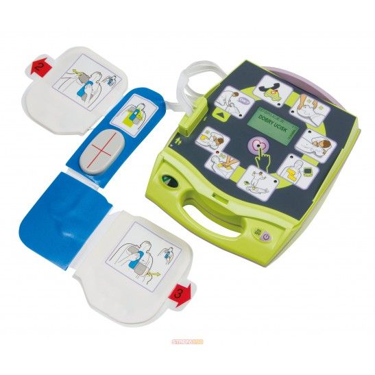 Defibrylator ZOLL AED PLUS z CPR-d -  wyposażony w system kontroli masażu klatki piersiowej - Defibrylatory AED