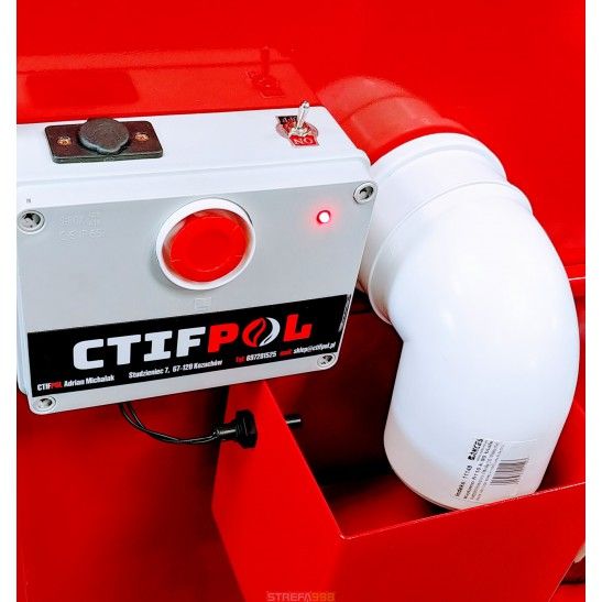 Tarcza nalewowa PRO CTIFPOL -  zasilana za pomocą zintegrowanego akumulatora żelowego - Sprzęt dla MDP