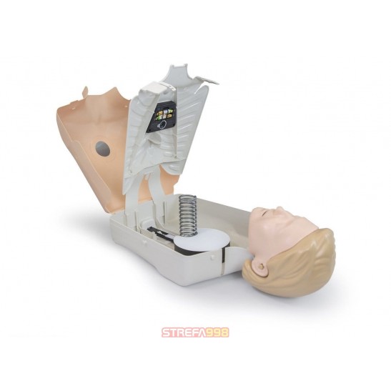 Fantom Laerdal Little Anne QCPR  - sprężyna symulująca realistyczny opór klatki piersiowej  - Nauka pierwszej pomocy