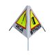 Znak drogowy rozstawny "Piramida"